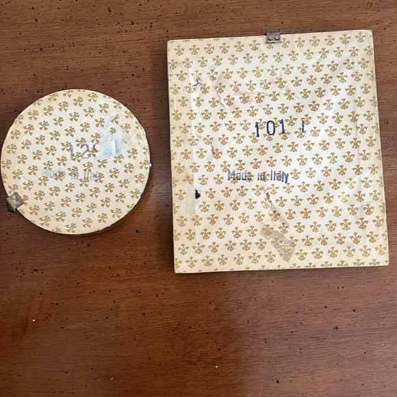 Mid Century Florentine Gold Gilt Childrens Wooden Plaque & Picture Set (3) - Picture 6 of 6